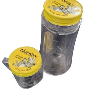 Vintage‎ Osterizer blend & store bottles Large & Small